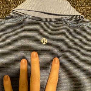 Lululemon striped polo